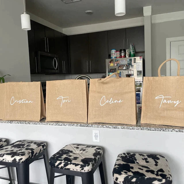 Tote Bag Long Handle, Bridal Party Bags, Bridesmaid Tote Bag, Bridesmaid Tote, Bridesmaid Bags, Tote Bag Initial, Bridesmaid Bags Set, Tote Bags Bride, Tote Bags Wedding, Personalized Tote, Bridesmaid Gift, Wedding Party Bags, Tote Bag Set of 6, Personalized Gifts, Gifts,